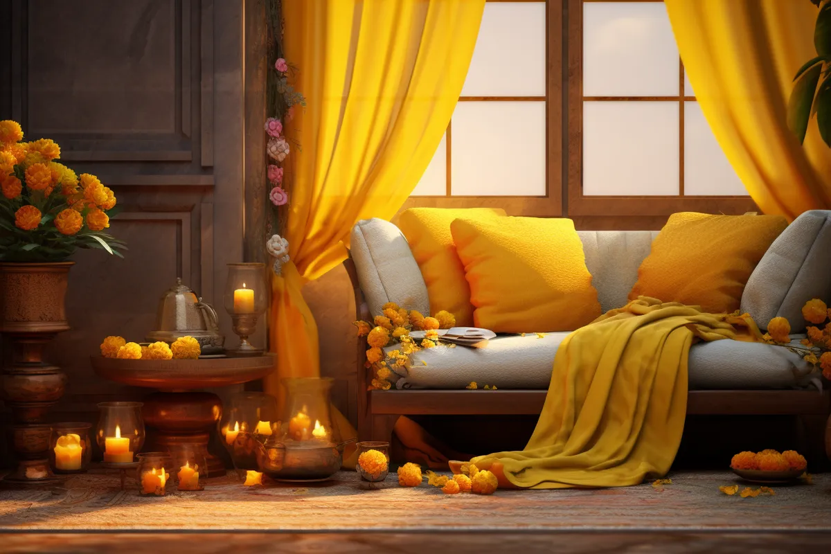 Stunning Haldi Decor Ideas: Transform Your Home on a Budget