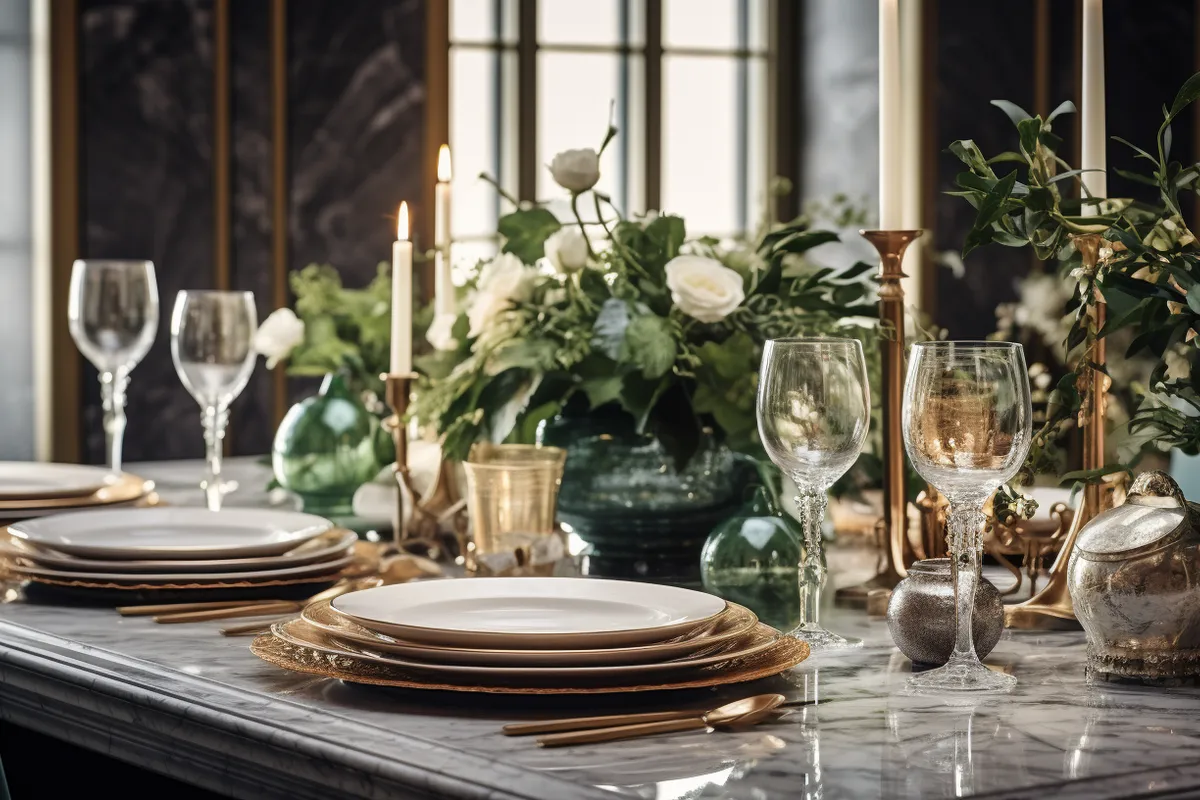 Elevate Your Dining Spac Ultimate Guide to Decorating a Marble Dining Table