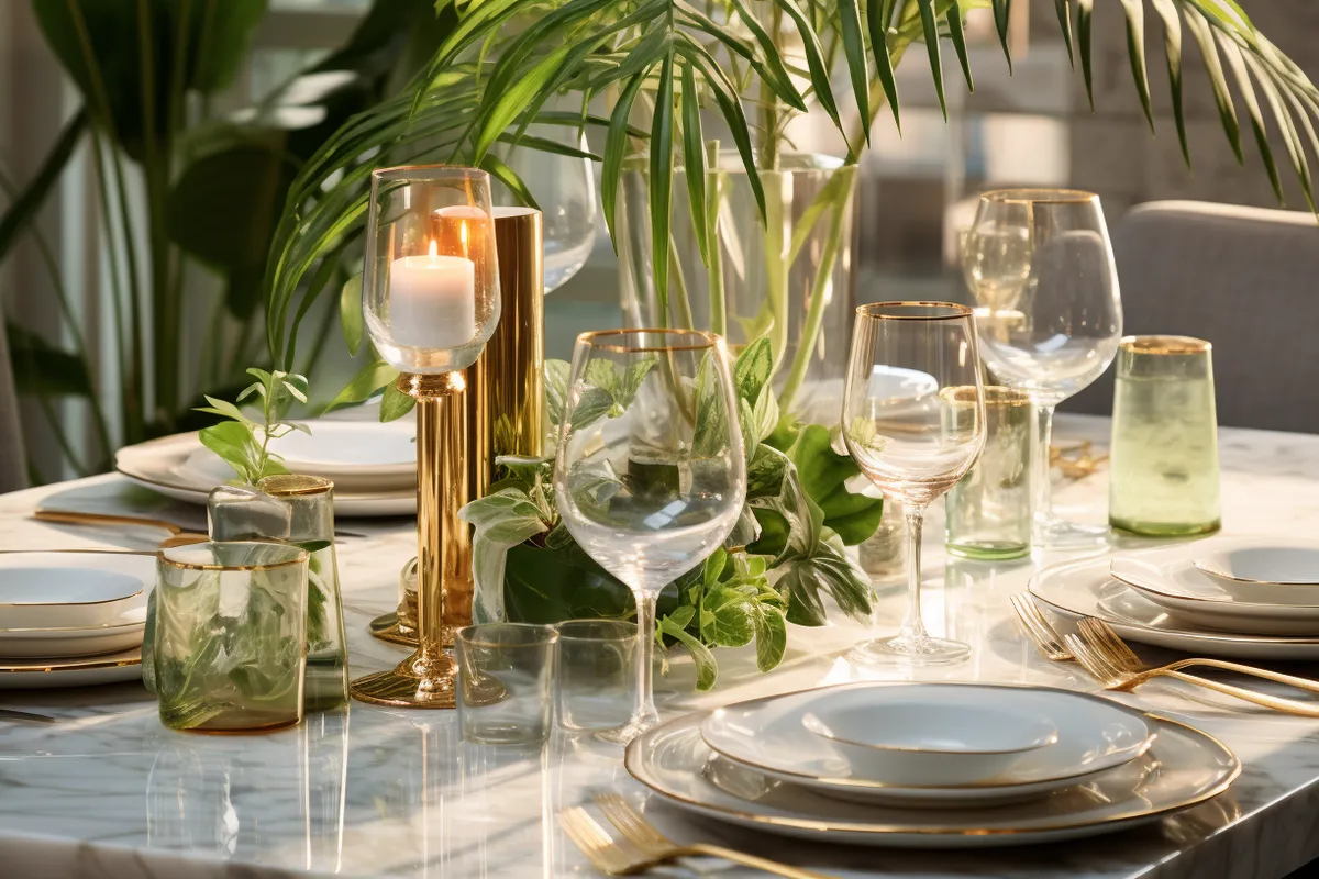 Elevate Your Dining Spac Ultimate Guide to Decorating a Marble Dining Table