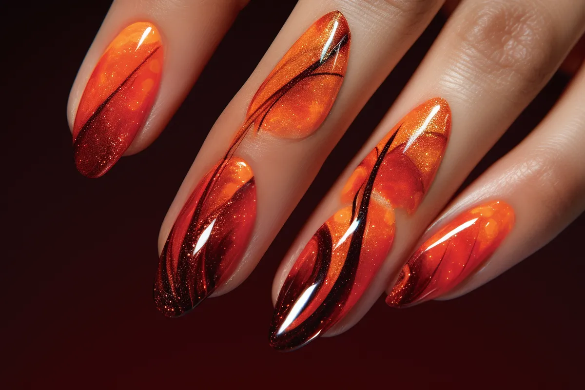 Set Fire to Your Fingertips: Mastering the Art of Flame Nail Designs for a Show-Stopping Look