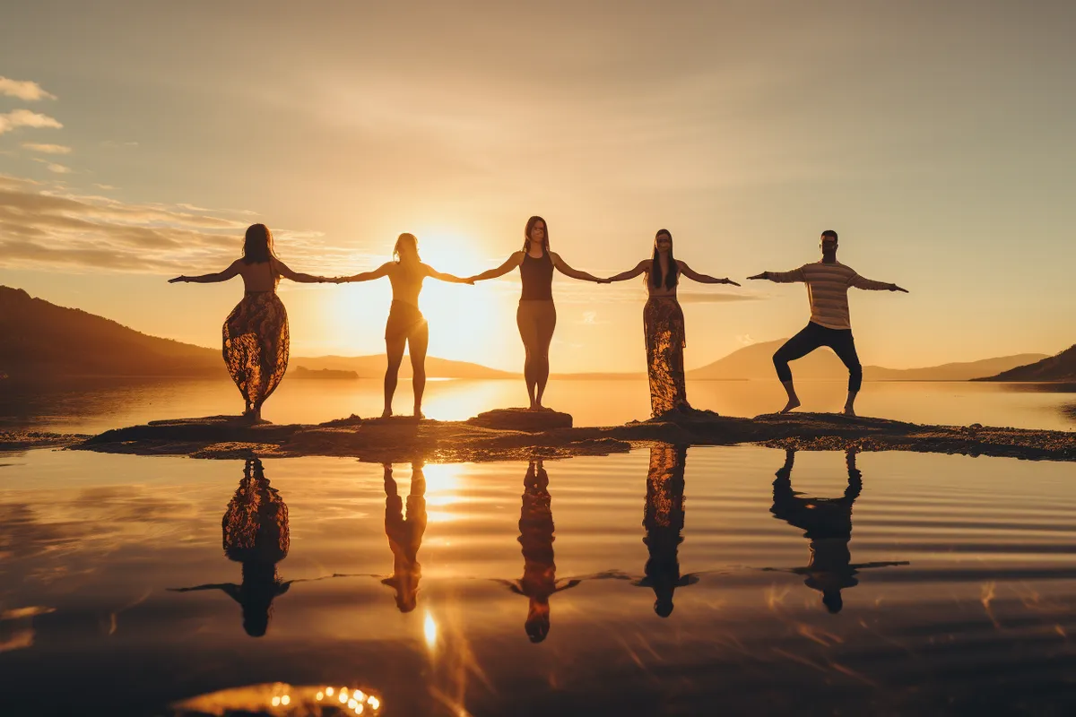 Discover the Power of Unity: Mastering 4 Person Yoga Poses for Enhanced Wellness and Connection